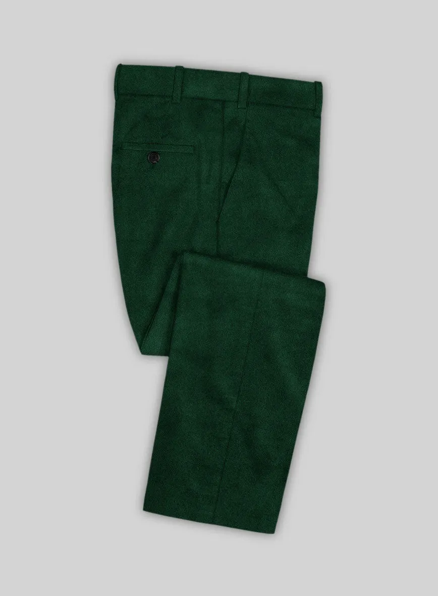 Royal Green Velvet Pants