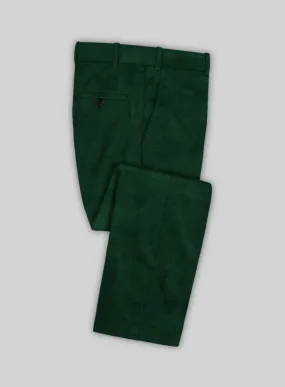 Royal Green Velvet Pants