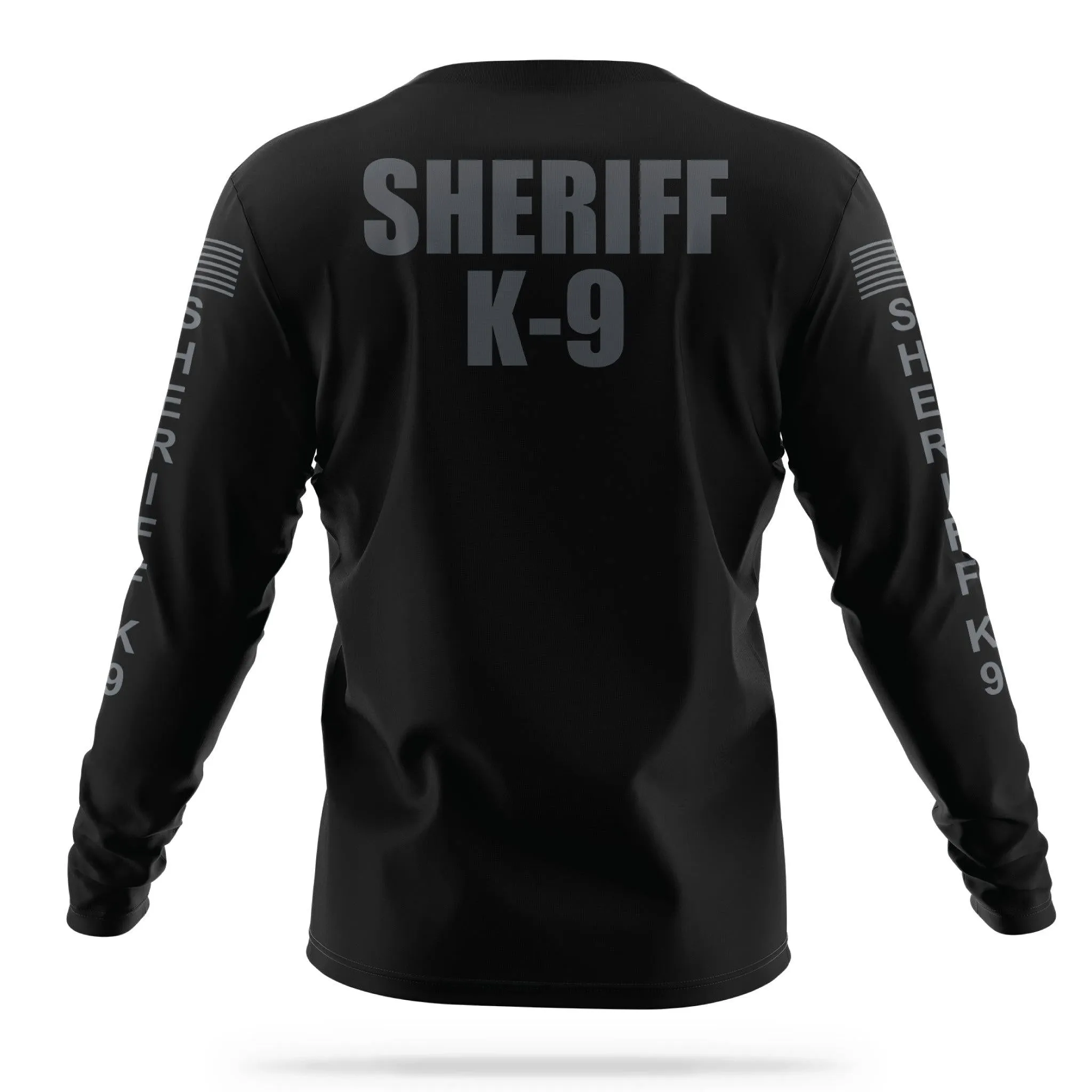 [SHERIFF K9] Men's Utility Long Sleeve [BLK/GRY]