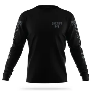 [SHERIFF K9] Men's Utility Long Sleeve [BLK/GRY]