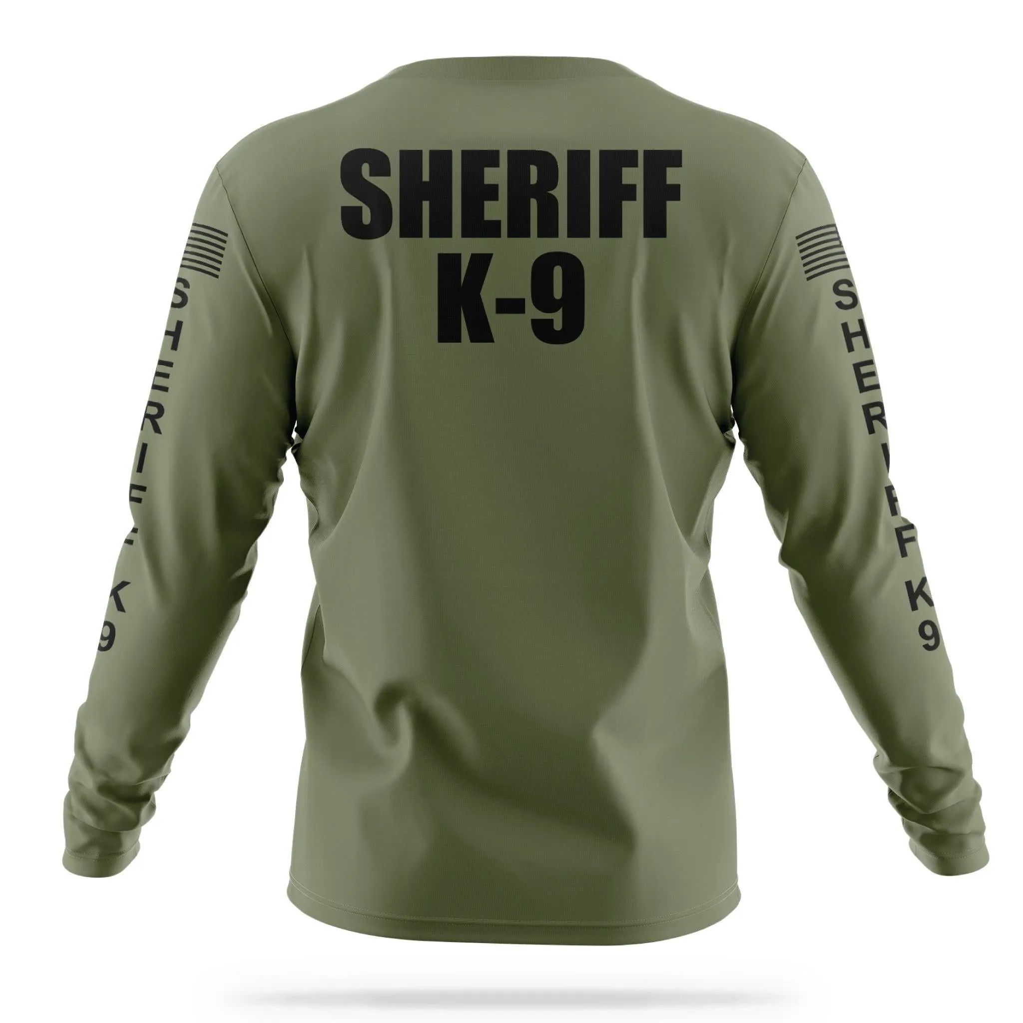 [SHERIFF K9] Men's Utility Long Sleeve [GRN/BLK]