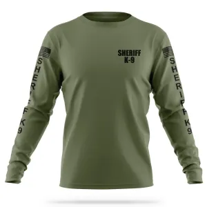 [SHERIFF K9] Men's Utility Long Sleeve [GRN/BLK]