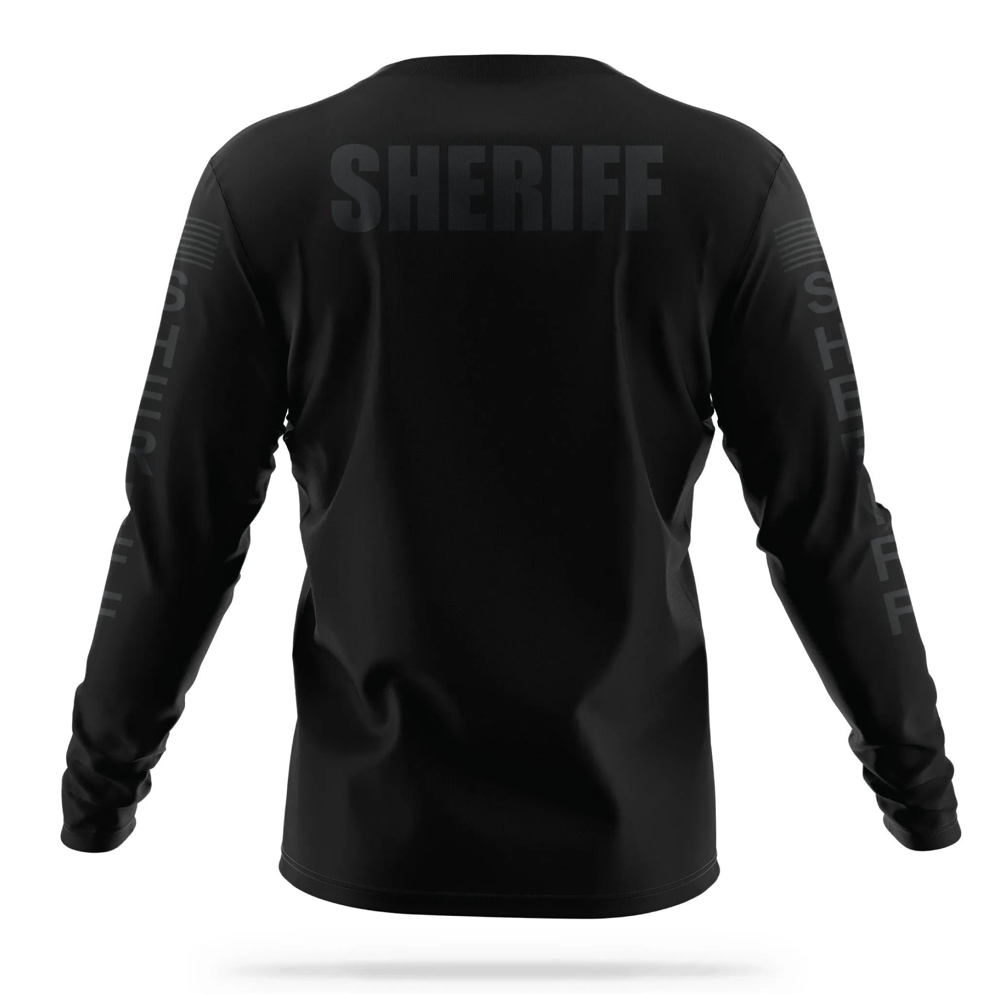 [SHERIFF] Men's Utility Long Sleeve [BLK/BLK]