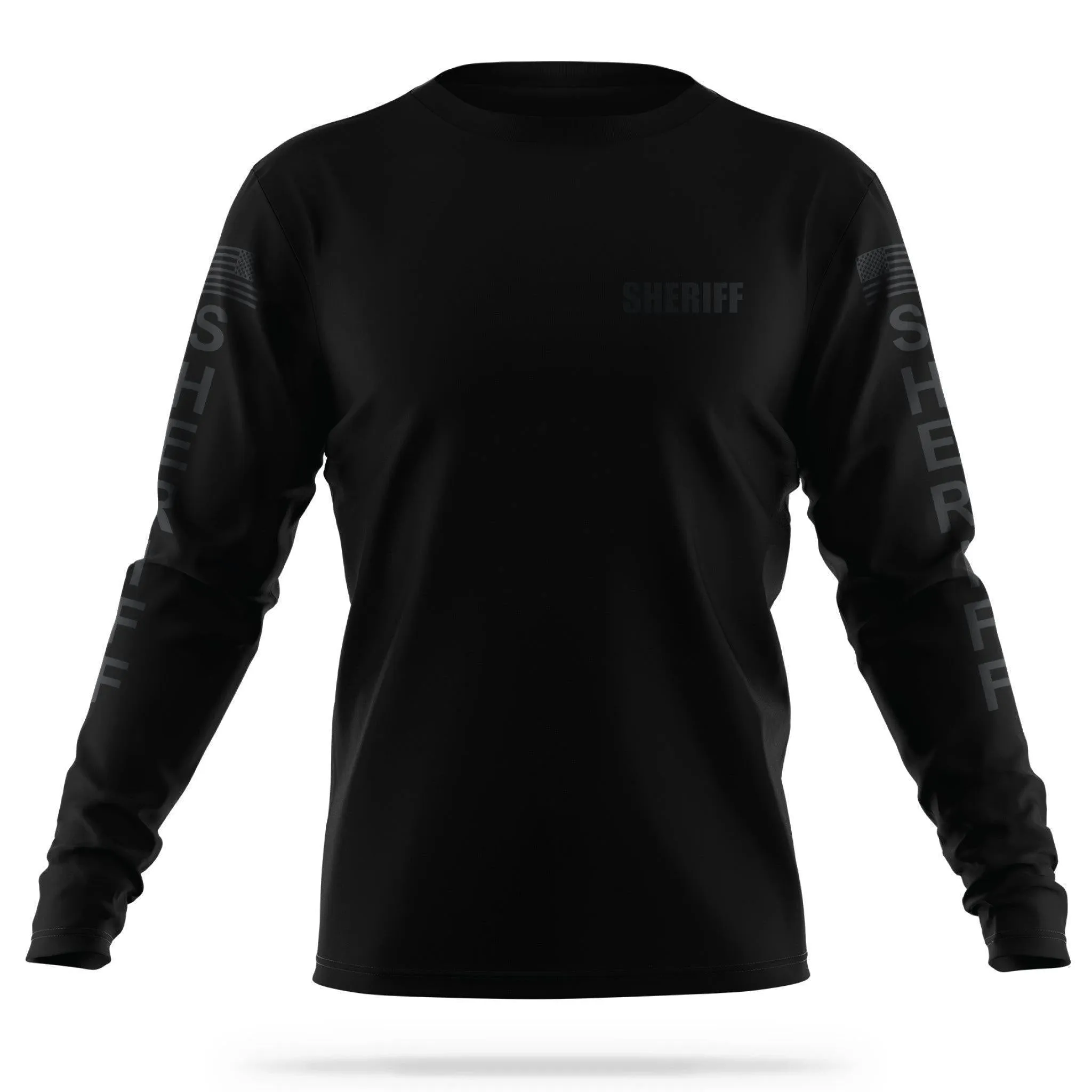 [SHERIFF] Men's Utility Long Sleeve [BLK/BLK]