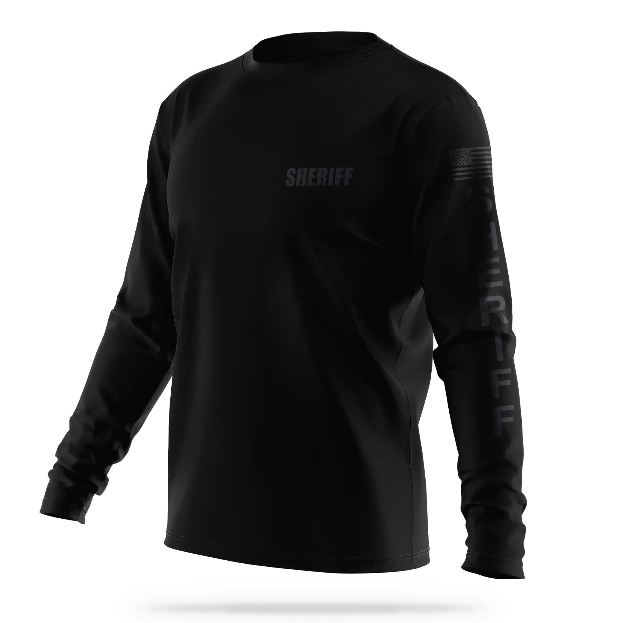 [SHERIFF] Men's Utility Long Sleeve [BLK/BLK]