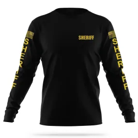 [SHERIFF] Men's Utility Long Sleeve [BLK/GLD]