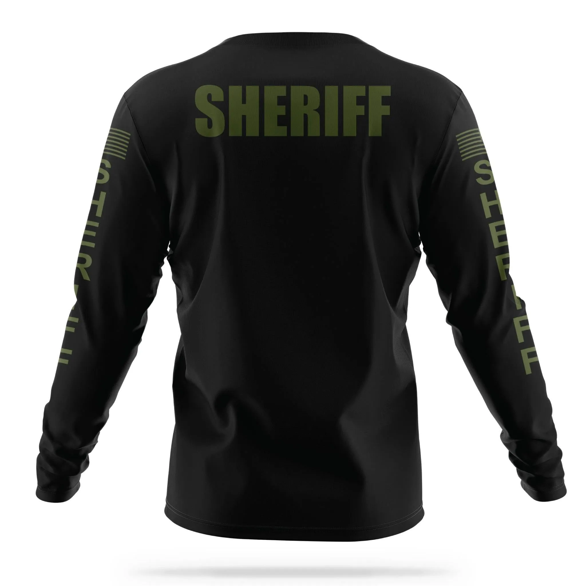 [SHERIFF] Men's Utility Long Sleeve [BLK/GRN]