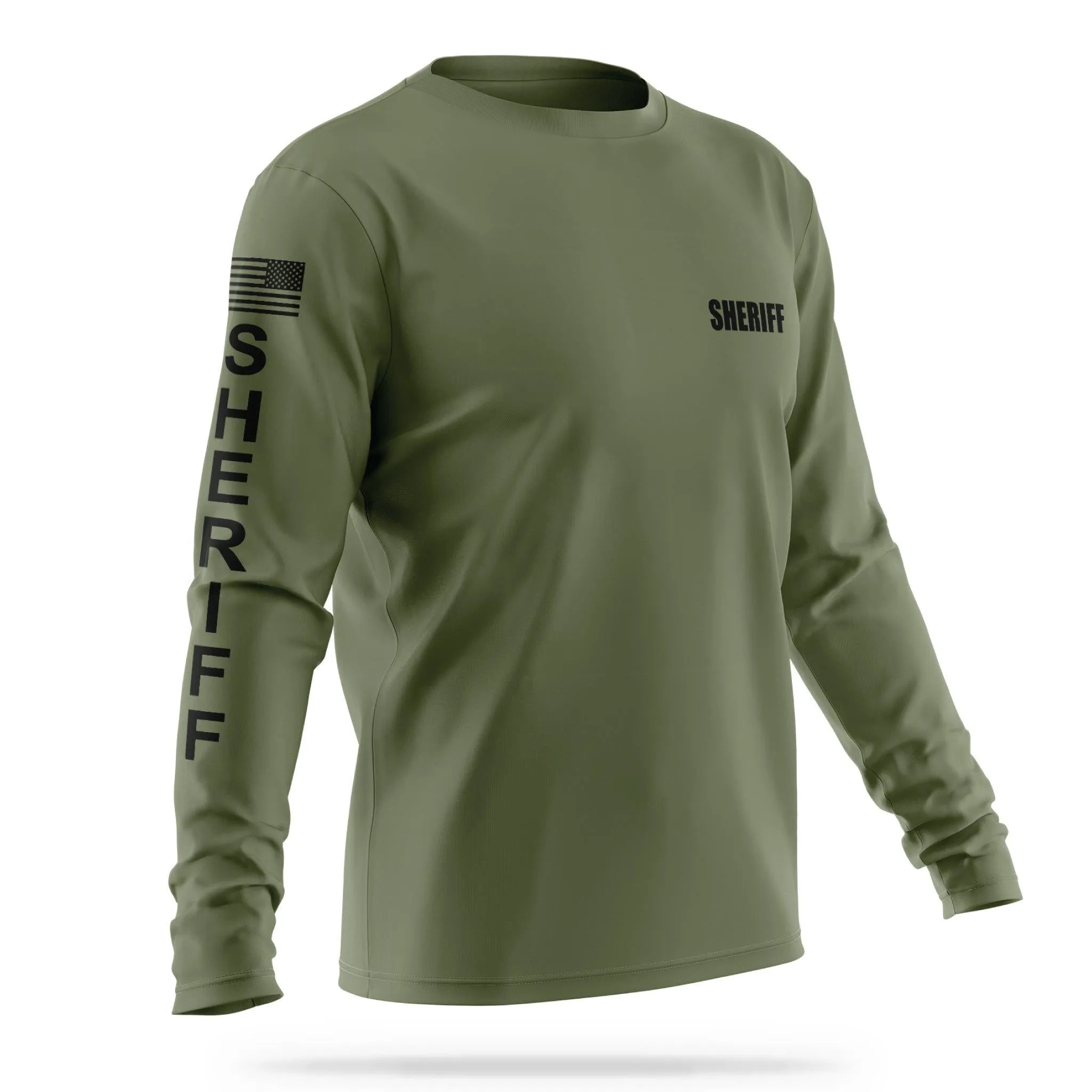 [SHERIFF] Men's Utility Long Sleeve [GRN/BLK]