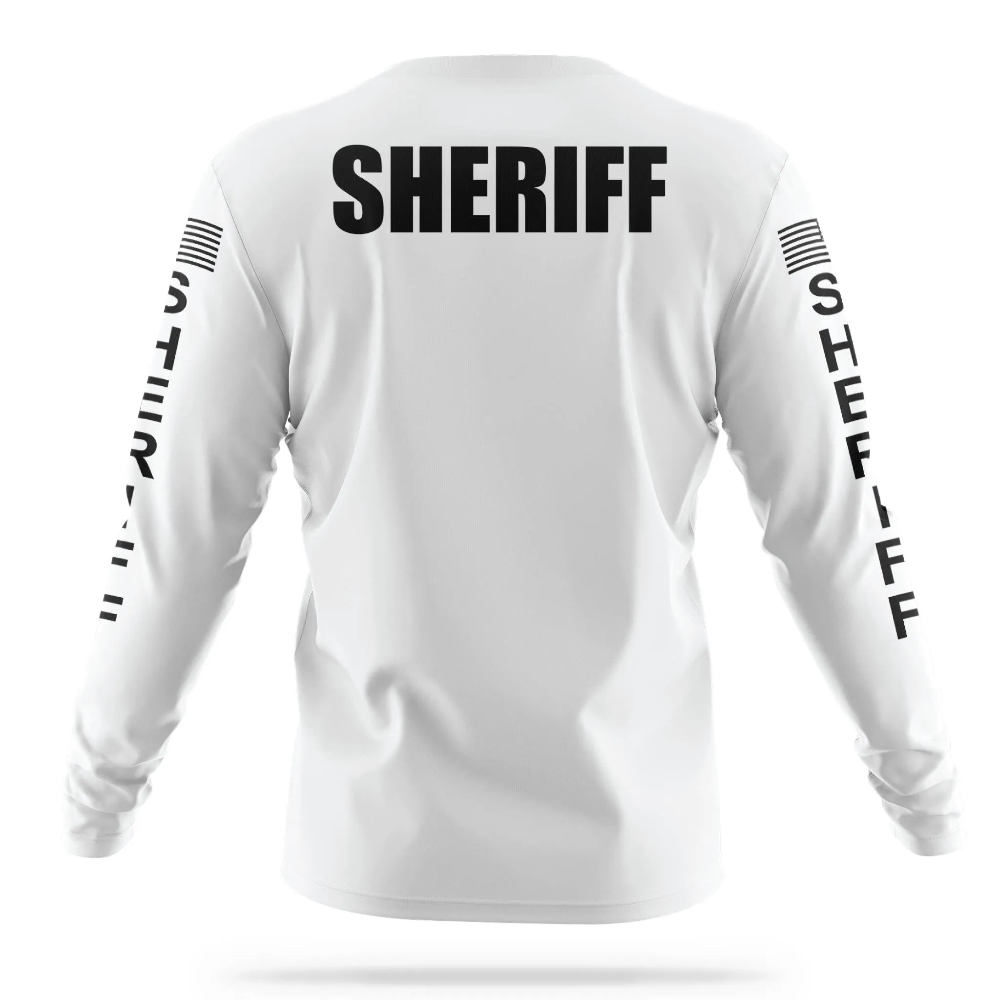 [SHERIFF] Men's Utility Long Sleeve [WHT/BLK]