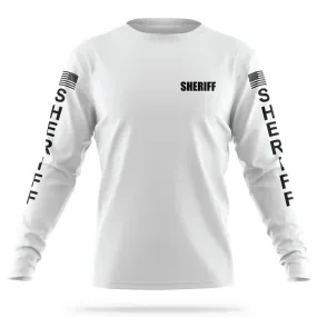 [SHERIFF] Men's Utility Long Sleeve [WHT/BLK]