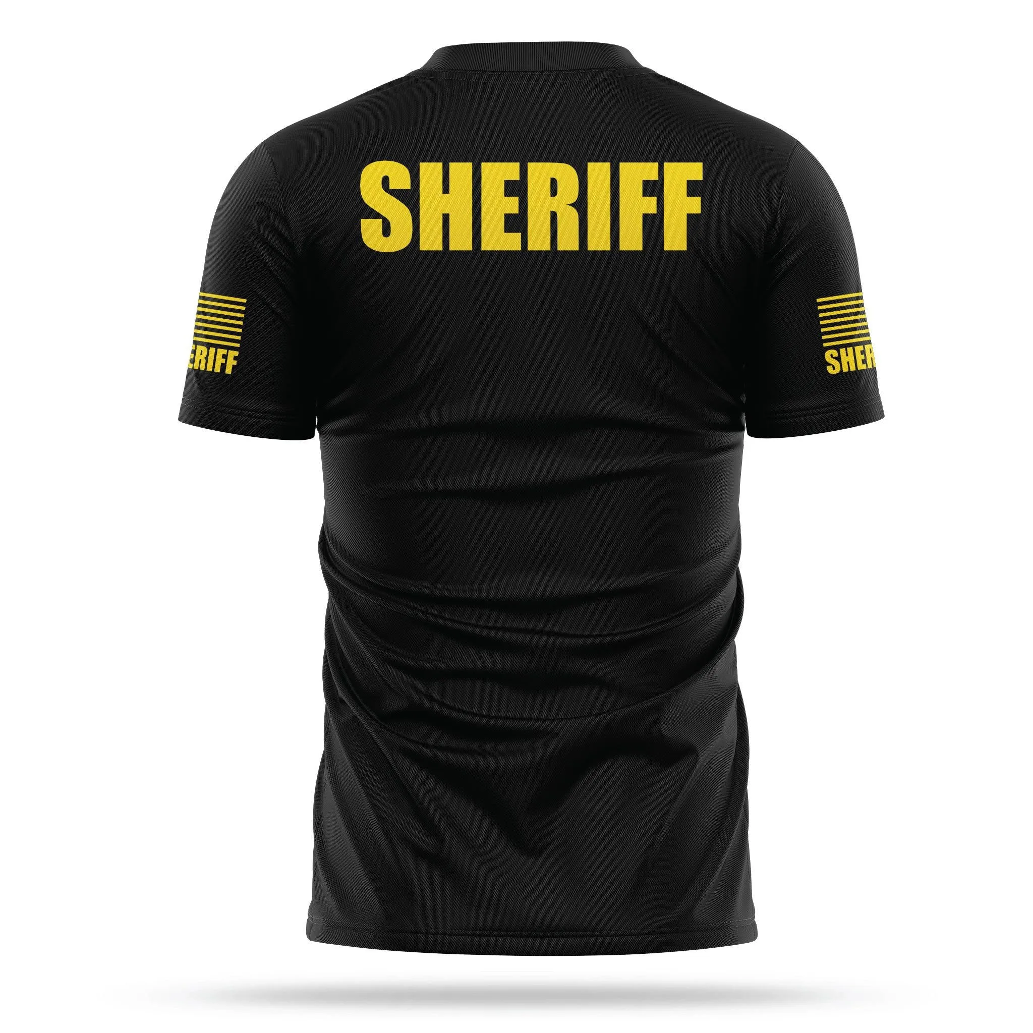 [SHERIFF] Men's Utility Shirt [BLK/GLD]