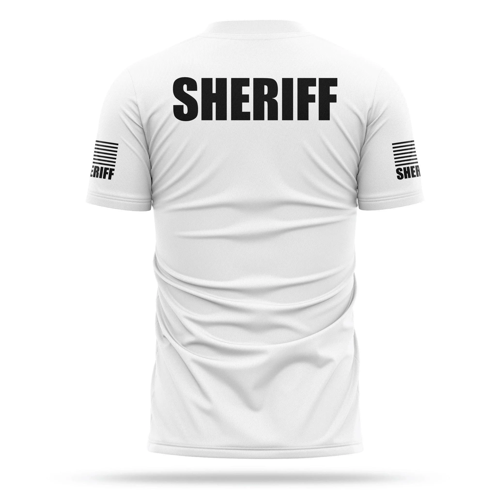 [SHERIFF] Men's Utility Shirt  [WHT/BLK]