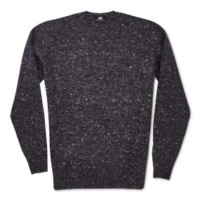 Sovereign Grade Grey Donegal Crew Neck Sweater