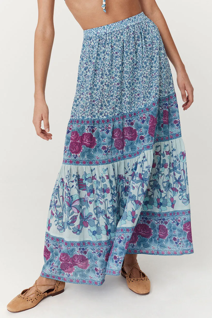 SPELL • SWEET NOTHINGS Love Jetty Maxi Skirt