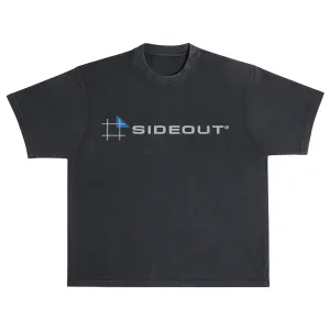 Sport Heavyweight Boxy Black Tee