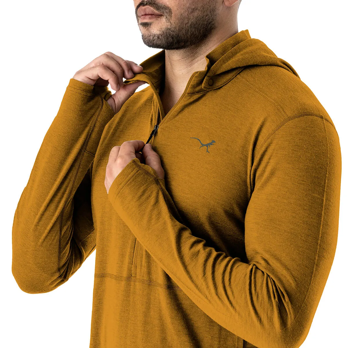 Strata Merino Quarter Zip Thermal Top