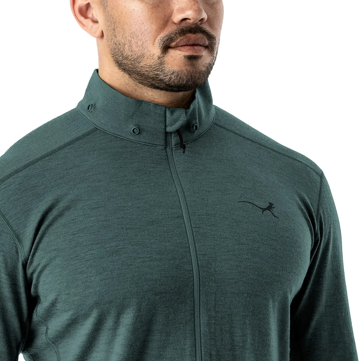 Strata Merino Quarter Zip Thermal Top