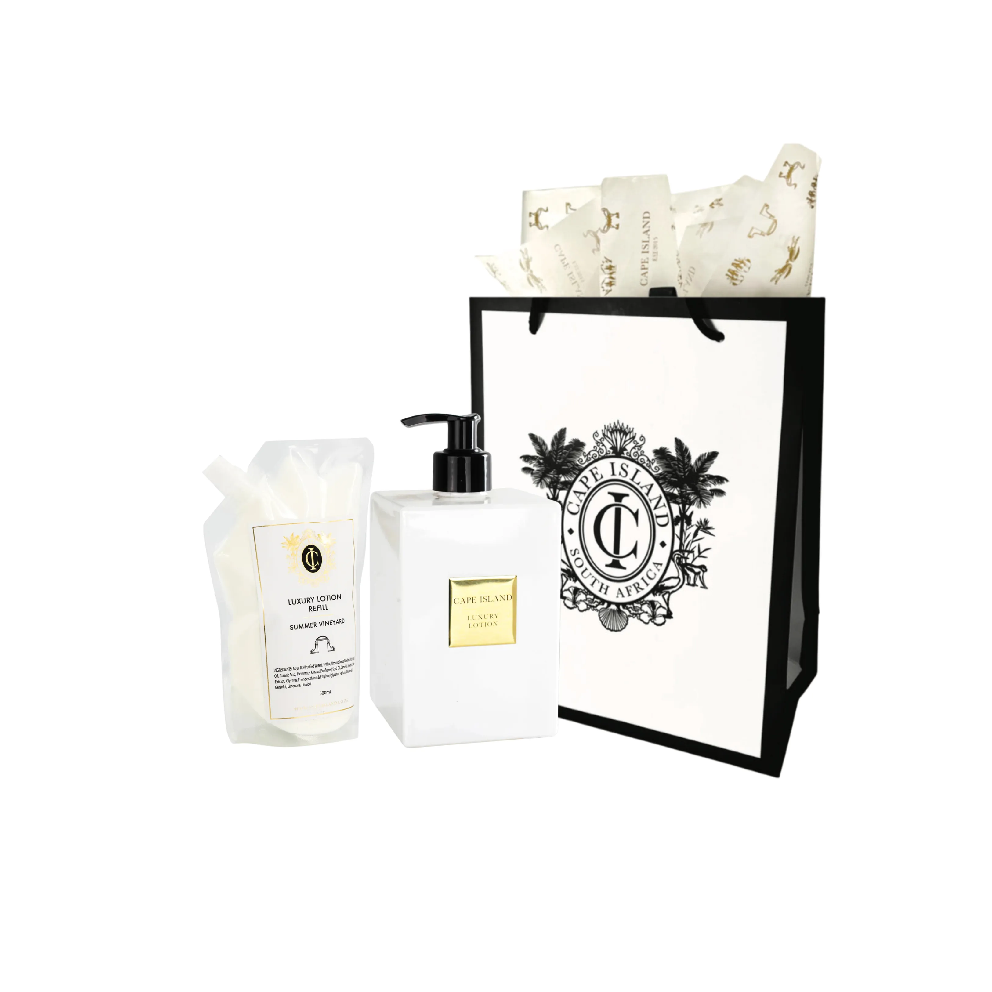 Summer Vineyard Lotion & refill gift set