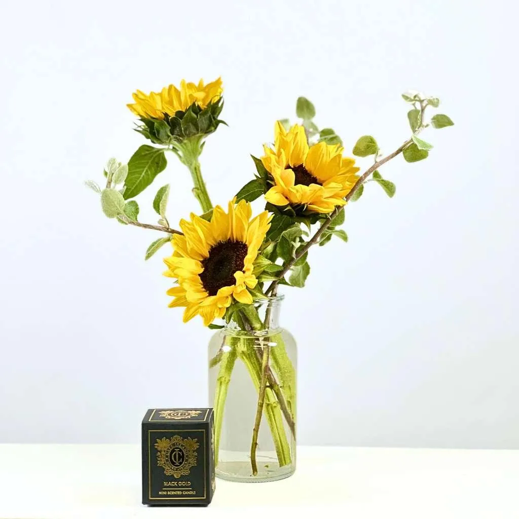 Sunflower Gold Gift Set