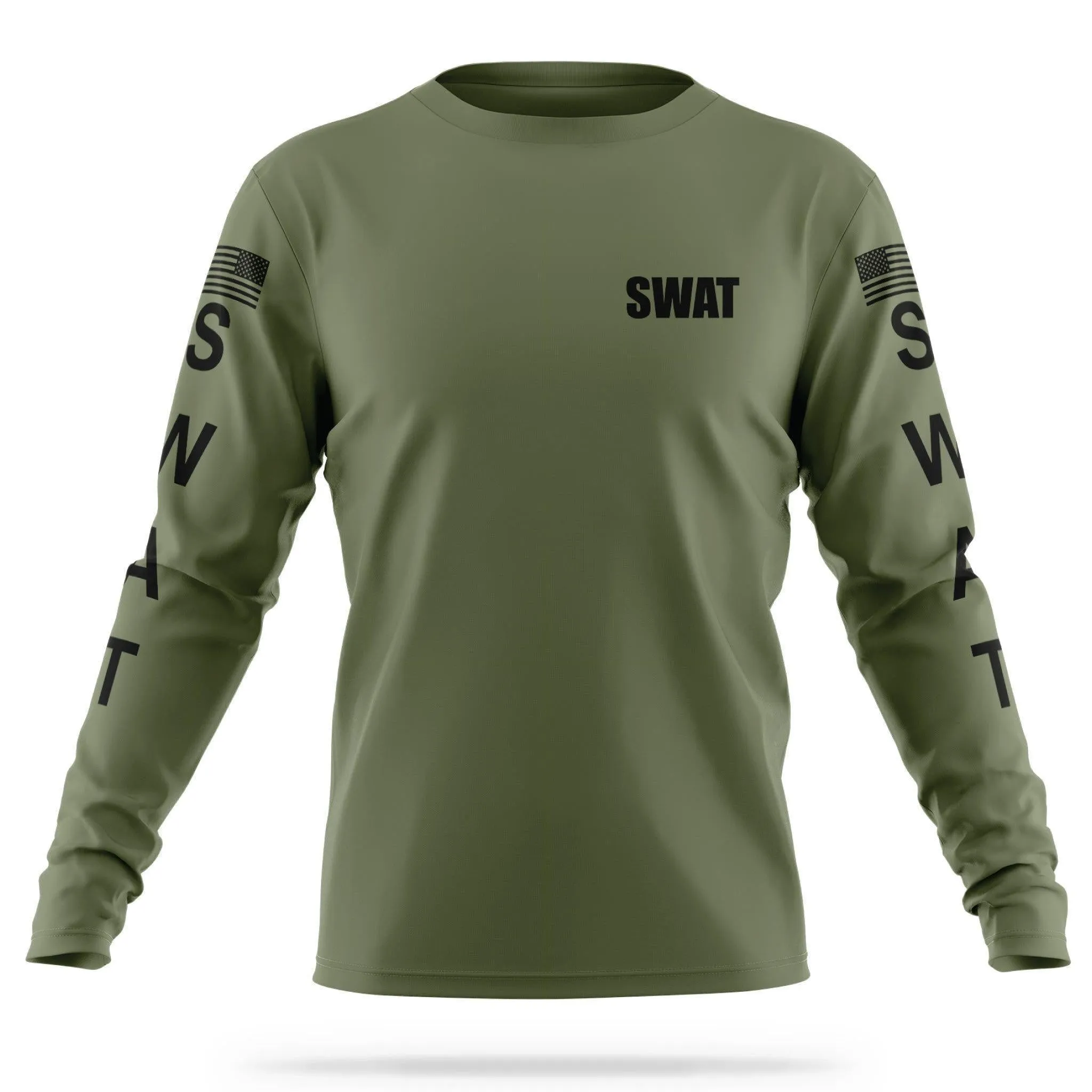 [SWAT] Men's Utility Long Sleeve [GRN/BLK]