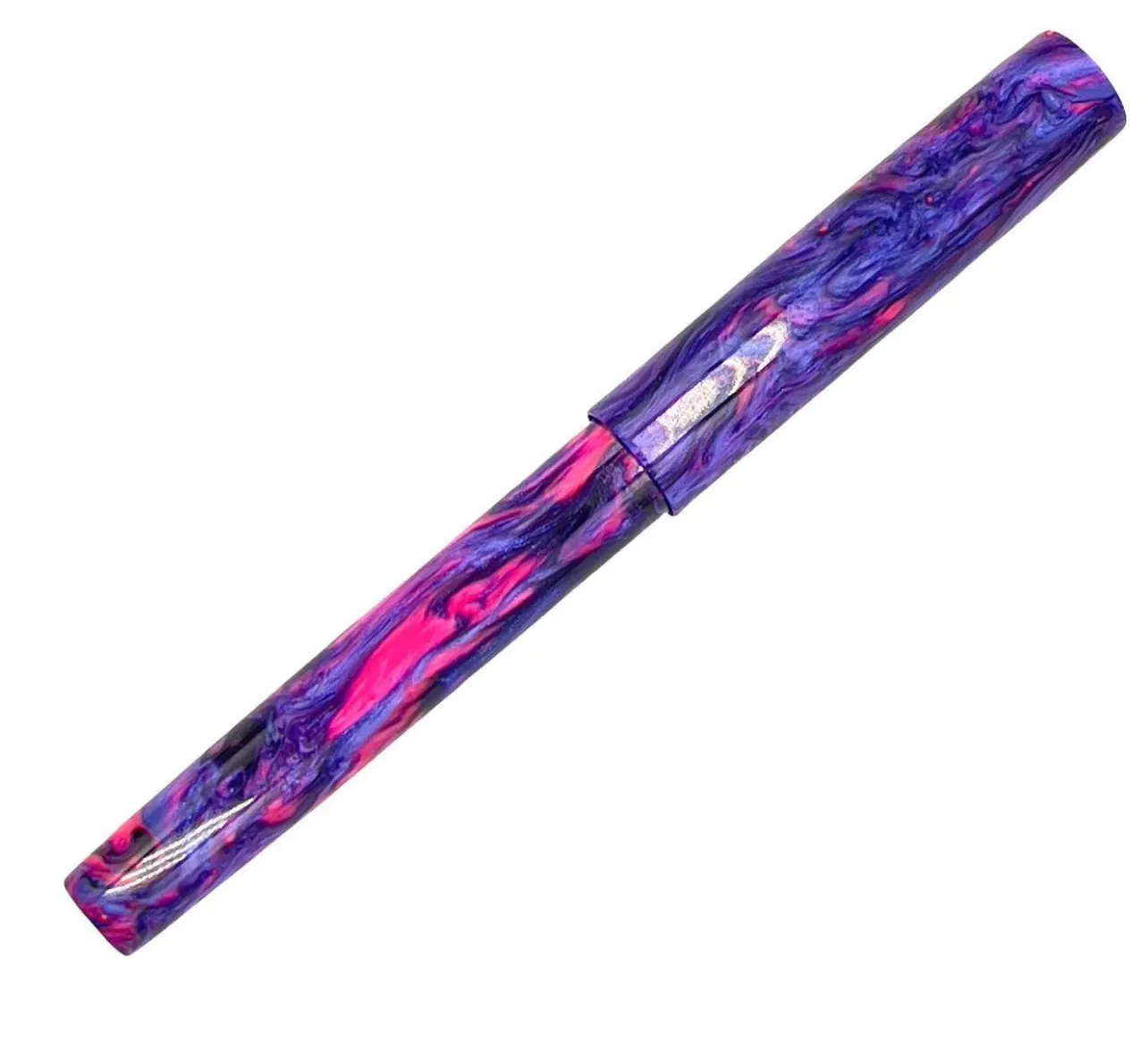 Synthwave Custom Order Fountain Pen