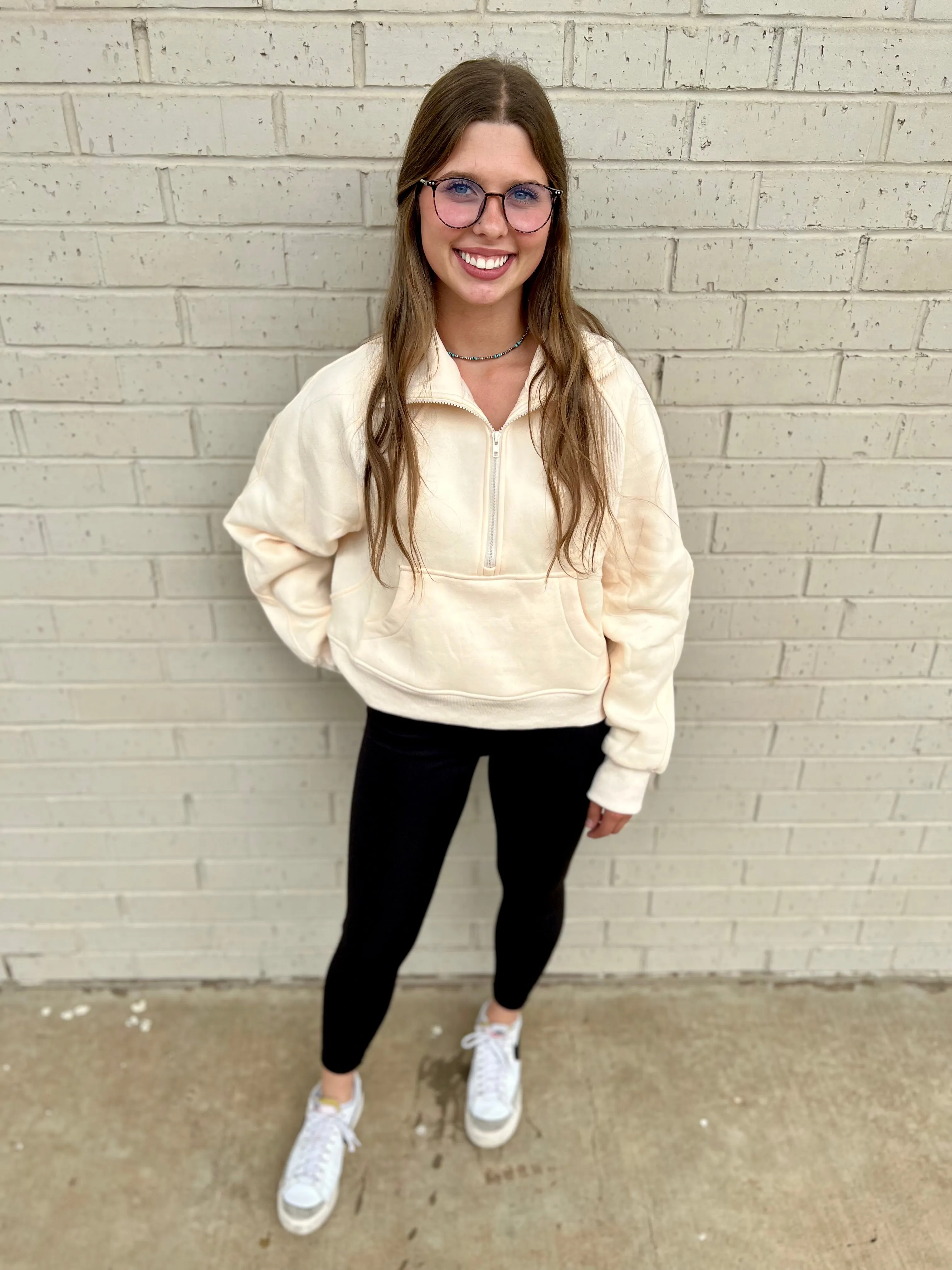 The Lou Lou Cream Pullover