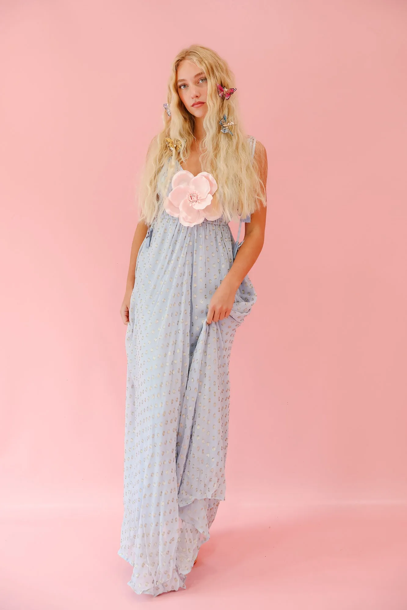 THE TEA PARTY BLUE MAXI