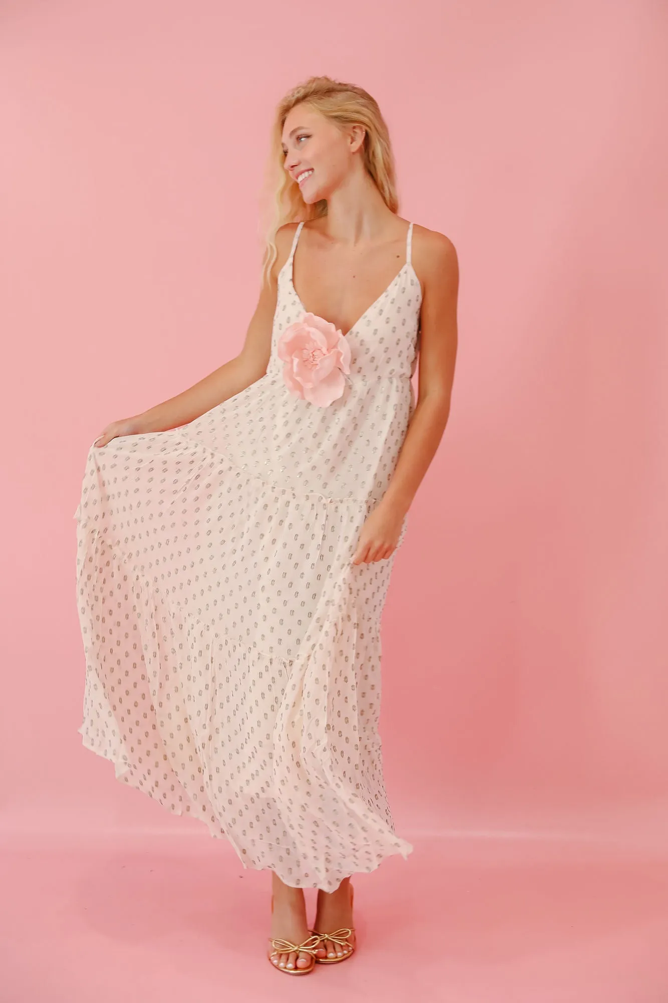 THE TEA PARTY PINK MAXI