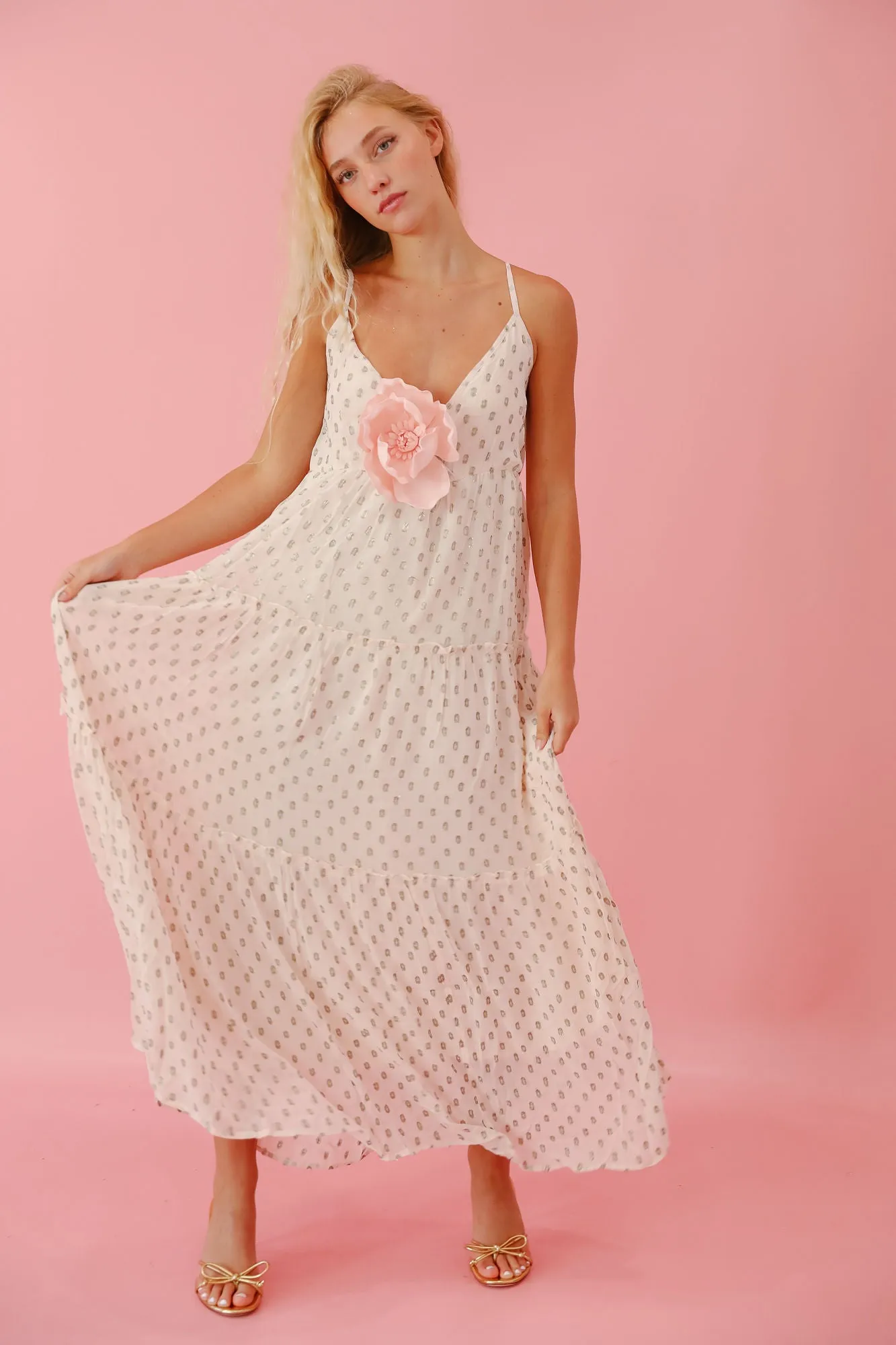 THE TEA PARTY PINK MAXI