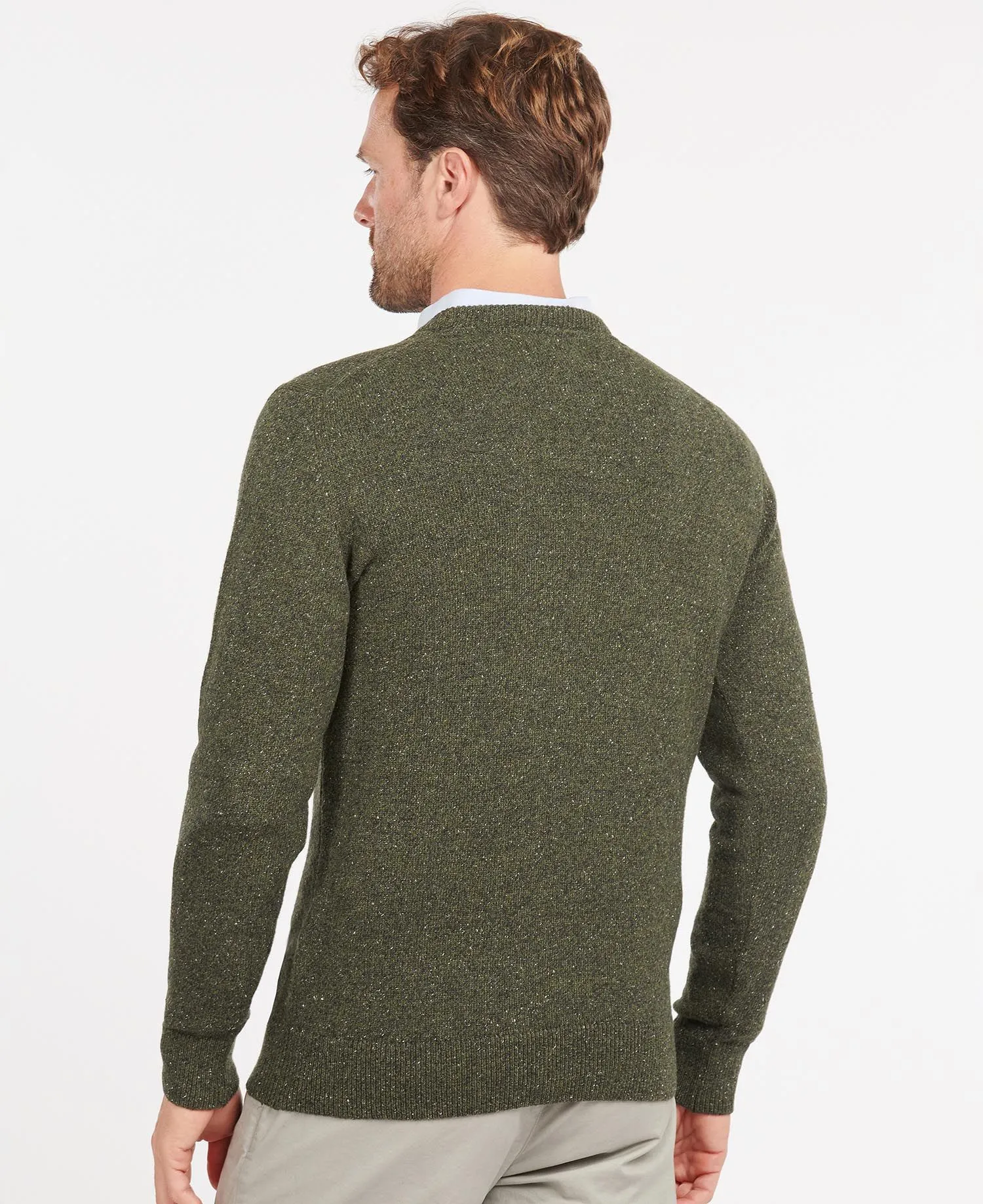 Tisbury Crew Neck Sweater - Dark Seaweed