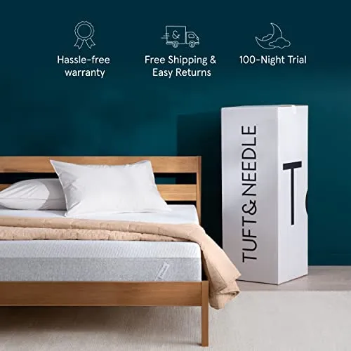 Tuft & Needle - Original Cal King Mattress, Firm Feel, Adaptive Foam, Pressure Relief, Supportive, Cooling, CertiPUR-US, 100-Night Trial