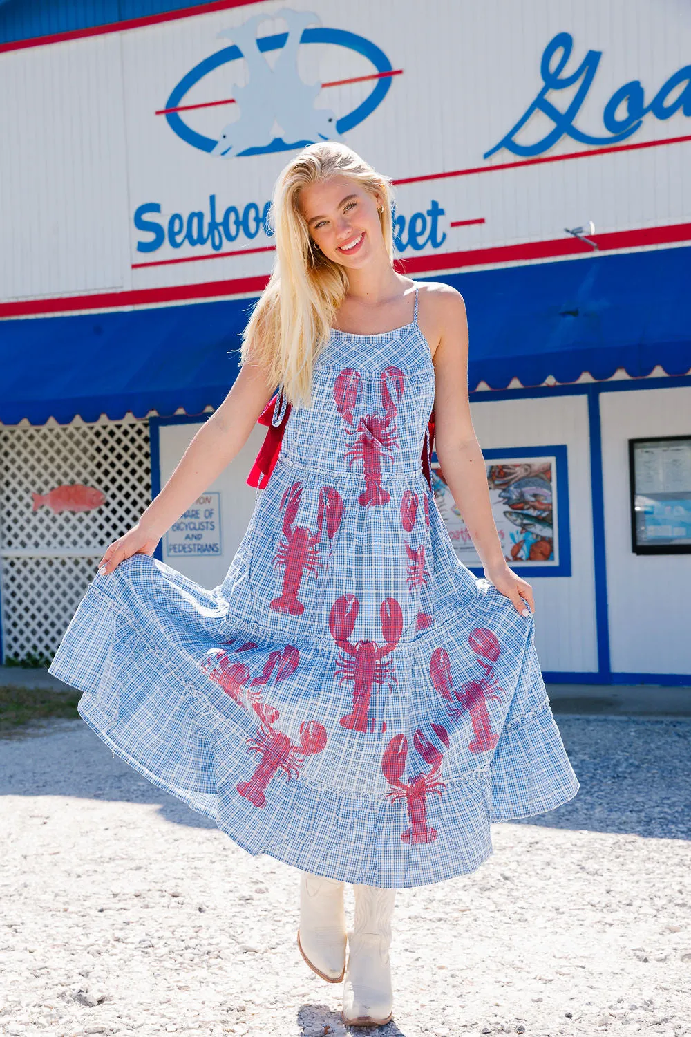 UNDER THE SEA MAXI DRESS