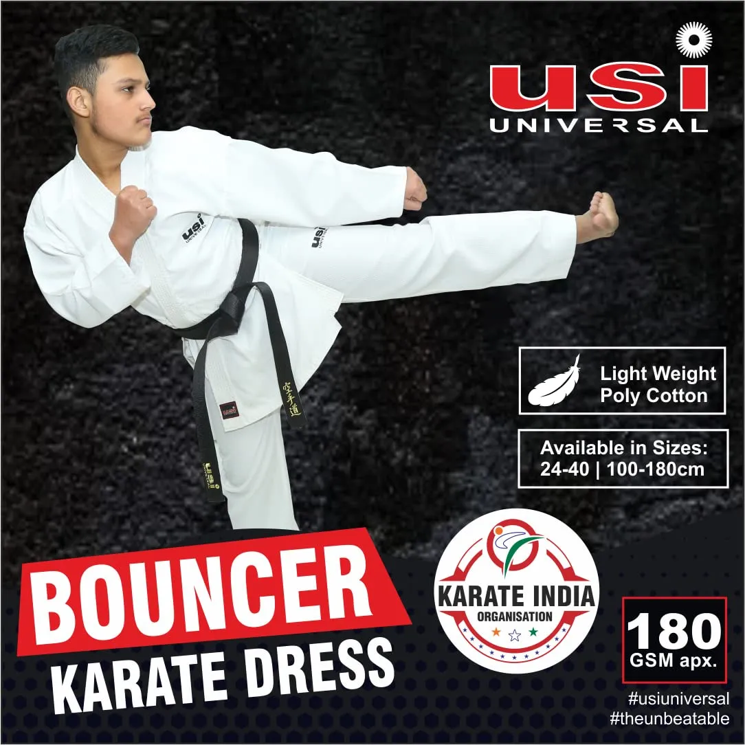 USI UNIVERSAL Unisex Maxi Karate Dress (_White_140cm.)