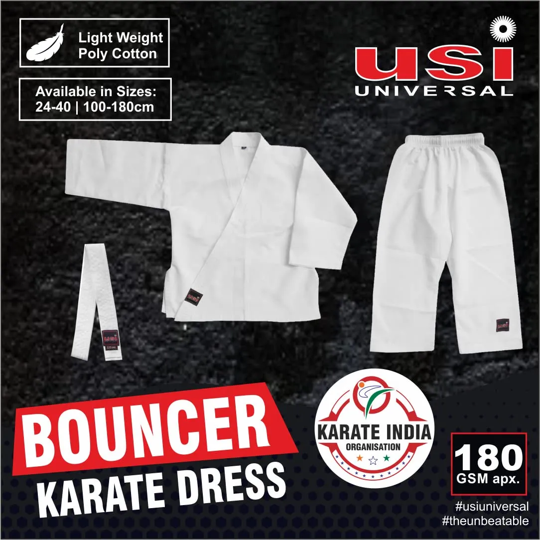 USI UNIVERSAL Unisex Maxi Karate Dress (_White_140cm.)