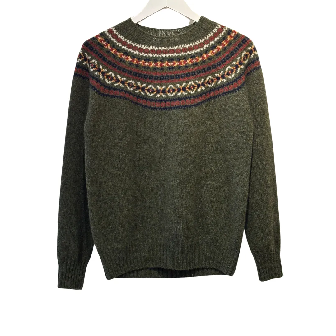 Yoke Crew Neck Jumper - Pineshadow